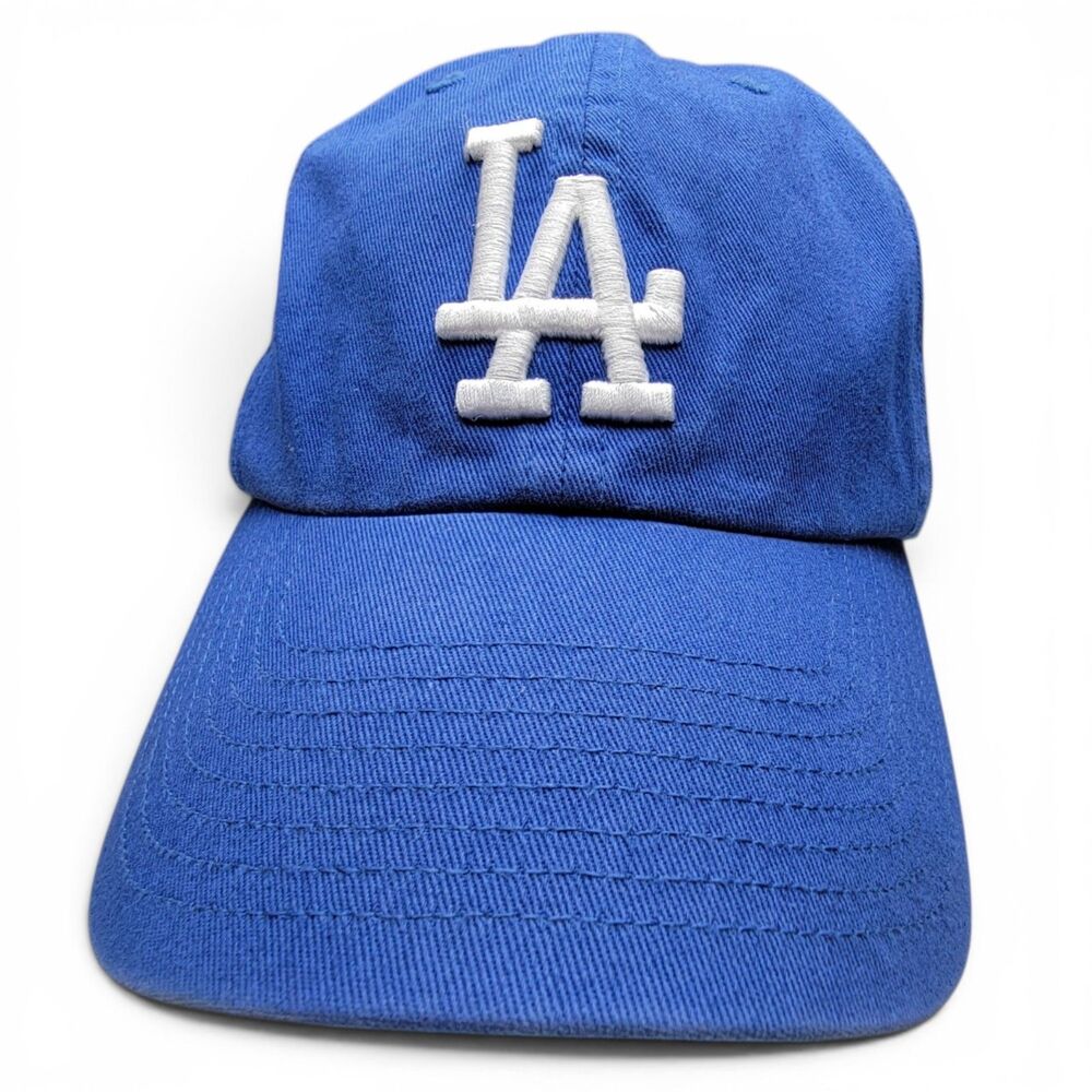 Los Angeles Dodgers 47 Brand Genuine MLB Strapback Hat Blue Adjustable Cap